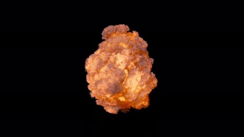 Große Explosion, Ansicht von oben 43
