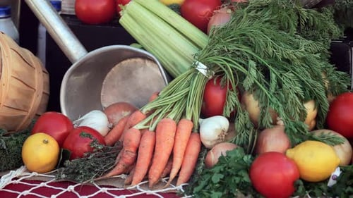 Farmer's Market vegetable stand