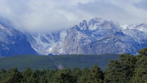 Breathtaking And Beautiful View Of Mountain Range, Colorado