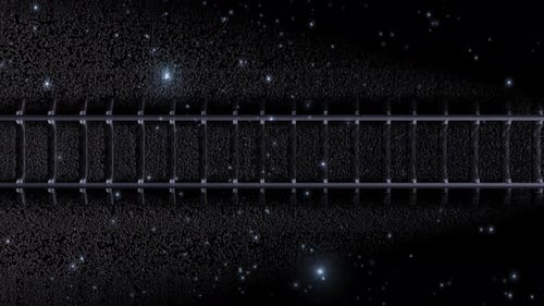 Fantasy Train Way Background Loop 4 K