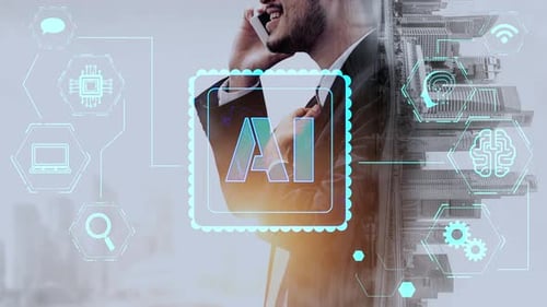 Inteligência artificial: processamento cerebral de dados com o conceito generativo de inteligência artificial Thunk