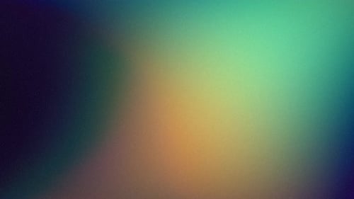 Grainy abstract background with rainbow multicolor gradient flow