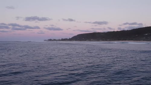 Dusk at North Shore, Oahu