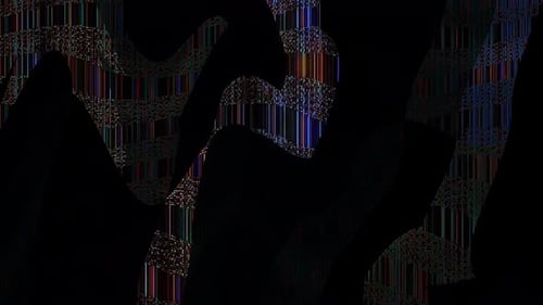 Abstract Digital Glitch Noise Effect Background