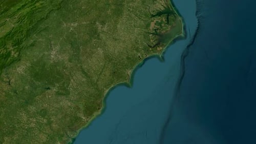 Wilmington City Zoom Map - USA