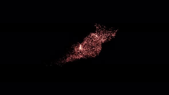 Magical Energy Sparks Eruption, Particles Motion Graphics ft. magical ...