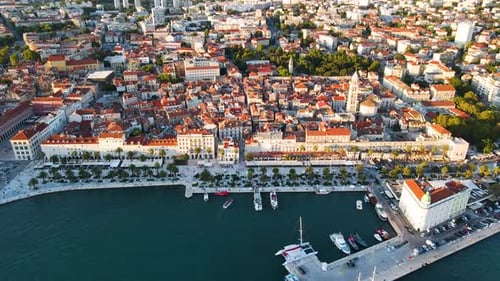 Croatia Split Aerial Drone Footage 3.mp4