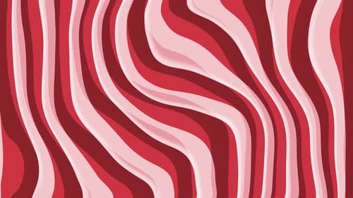 Abstract Red Trendy Twirl Background
