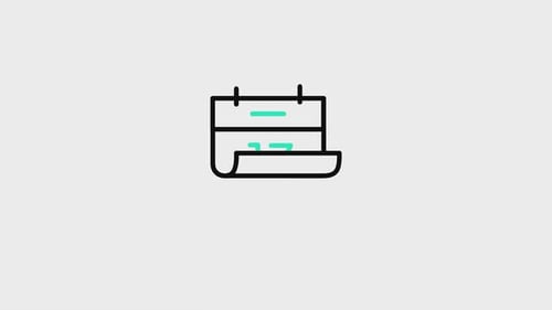 Animiertes Kalendersymbol