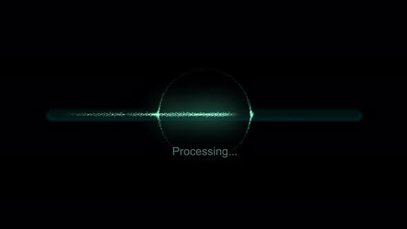 An Animated Processing Interface Featuring a Progress Bar for Enhanced ...