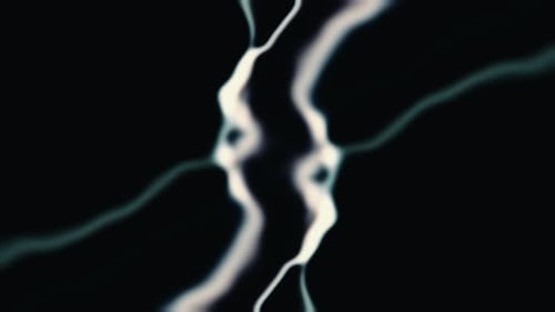 Abstract Flowing Energy Lines Visual Background Loop