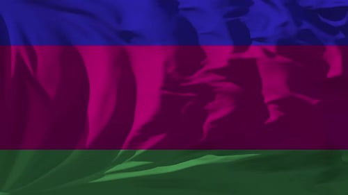 Abstract Fluid Waving Colors Background