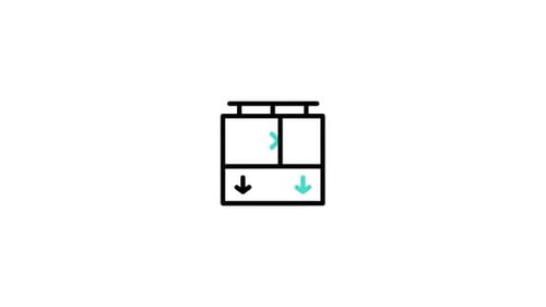 Animiertes Symbol der Flughafenlinie
