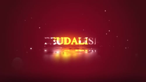 Glowing Text Title Reveal with Sparkling Particles