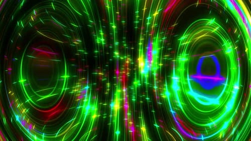 Colorful Abstract Liquid Wave Background Loop V2