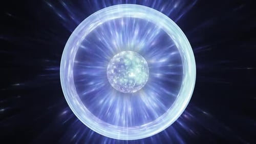Sphäre im Weltraum