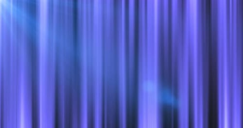 Abstract background, fabric curtain in the theater from vertical blue iridescent sticks of lines of