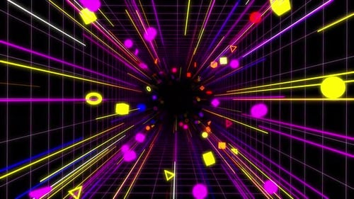 Speed Light Tunnel 03 4K