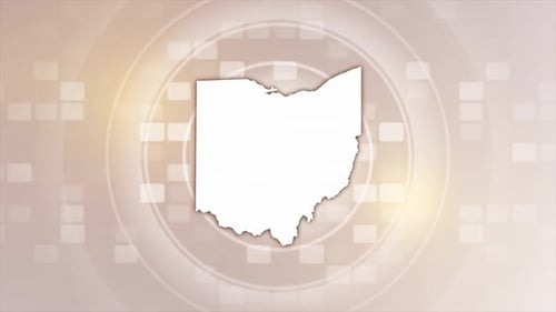 Geographic Map Outline Reveal Animation