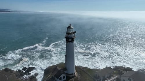 Leuchtturm bei Pacifica in Kalifornien, Vereinigte Staaten.