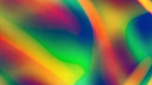 Soft Swirling Multi Color Neon Gradient Motion Background