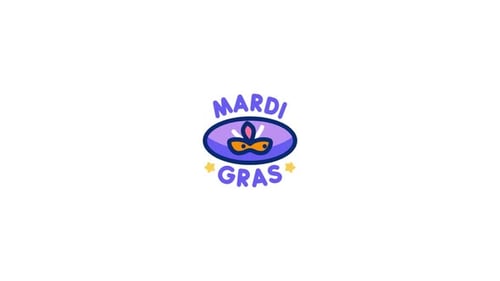 Icono animado de Mardigras