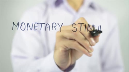 Monetary Stimulus, Writing on Screen