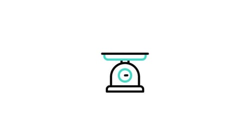 Food Scale Animated Icon