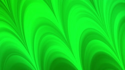 Abstract Green Fluid Organic Waves Background Loop