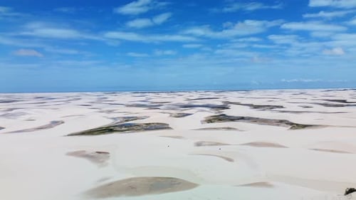 Expansive Sand Dunes in Lençóis Maranhenses National Park