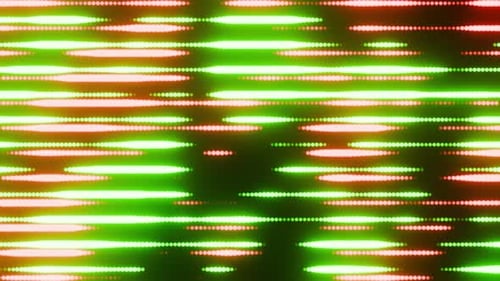 Neue grüne und rote Hintergrundlichter für Show VJ Loop-Hintergrund
