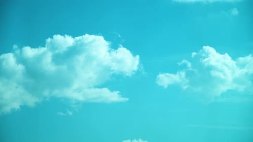 Timelapse clouds from a magnificent sky