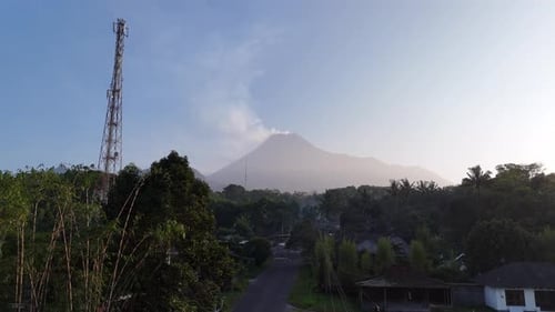 Sunrise Merapi Mt