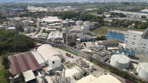 Drone d'usine industrielle