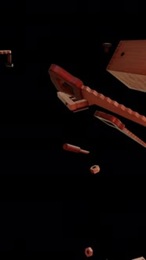 Wooden Toy Kit For Kid Alpha 02 HD