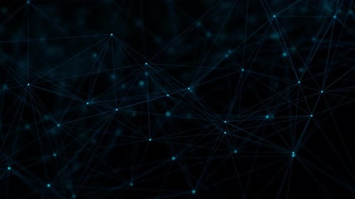 Abstract Technology Network Connection Background