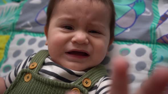 hispanic baby grumpy crying sad baby, People Stock Footage ft. baby ...