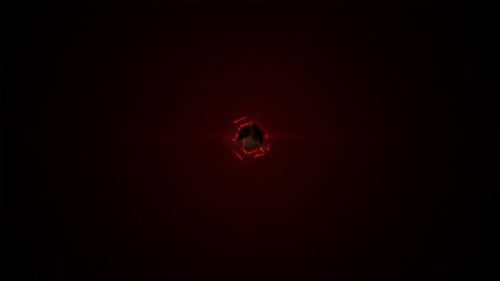 Red Cyber Cube