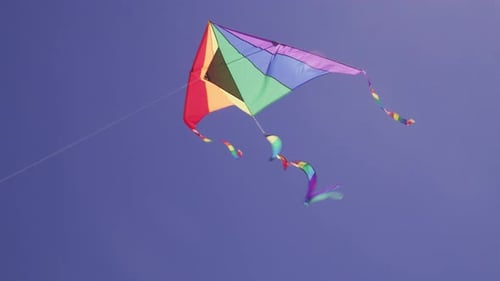 Activité de cerf-volant dans le ciel au-dessus de la plage