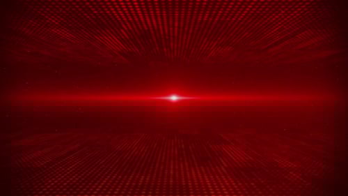 Digital Red Futuristic Space Background Seamless Loop