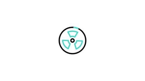 Radiation Animated Icon