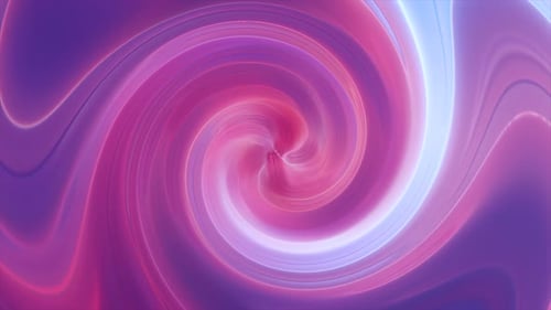 Vibrant Fluid Spiral Tunnel Seamless Loop