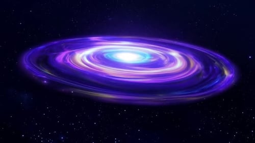 Galaxy Purple Steam-Hintergrund