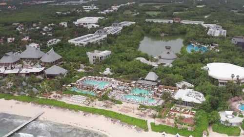Luxury Resort on the Beach in Riviera Maya, Mexico