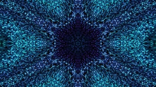 Abstract Particle Kaleidoscope Loop Background