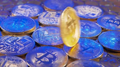 Bitcoin cryptocurrency coins digital currency