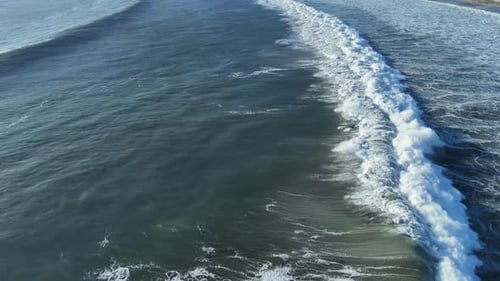 Vagues sur l'océan