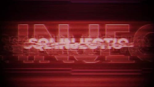 Effet Word VHS par injection SQL sur un message d'écran numérique