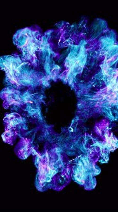 Fluid Plasma Energy Burst Reveal Transition