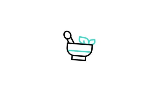 Herbal Treatment Animated Icon